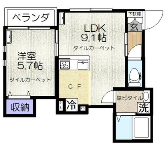 WJ・W-22_間取り_0