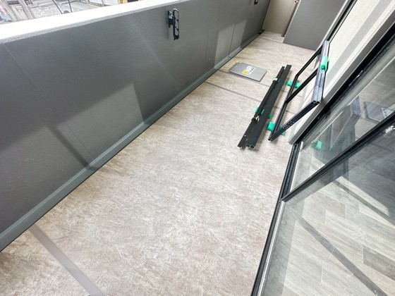 バルコニー　※別部屋の写真です。