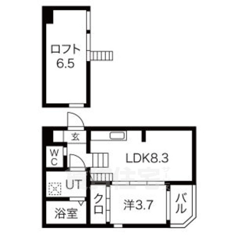 ハーモニーテラス中江の間取り