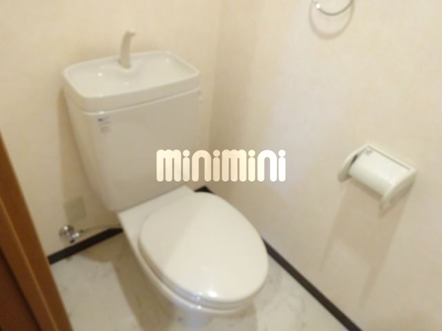 トイレ　玄関ポストも付いています