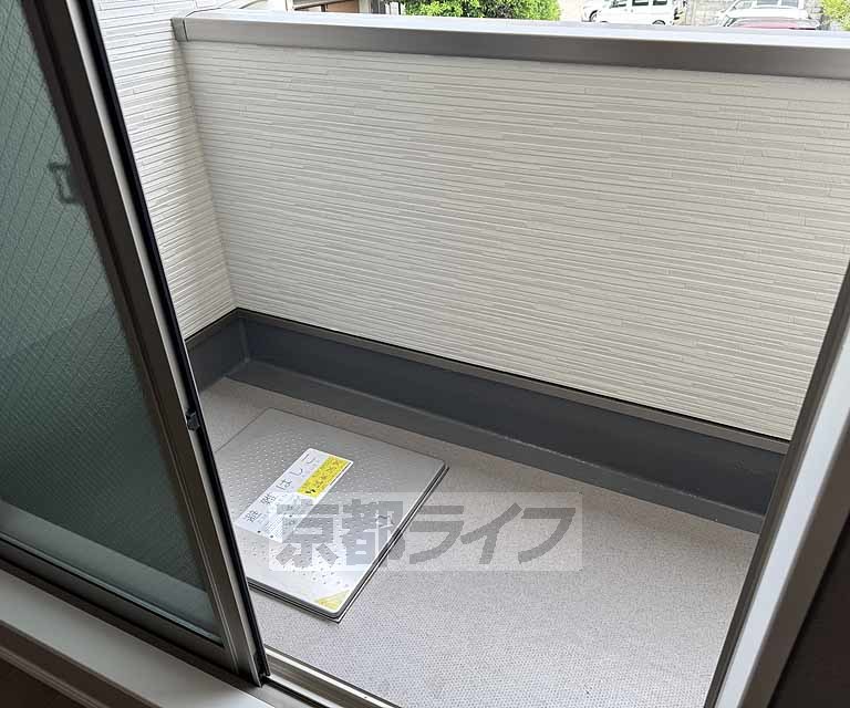 バルコニー　洗濯物も十分干せます！