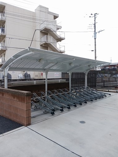 その他共有部分　屋根付きの駐輪場