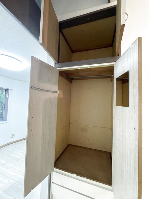 収納　豊富な収納で増えがちな荷物もスッキリ収納できます☆