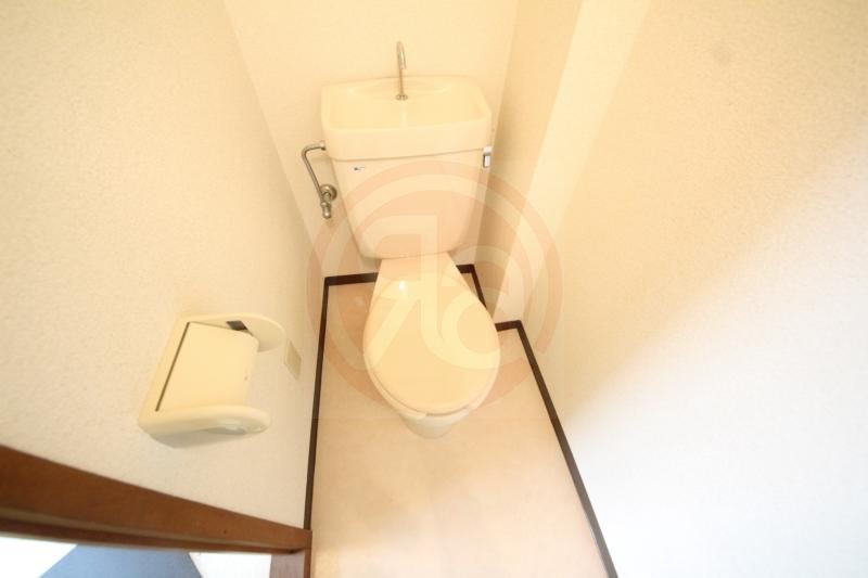 トイレ　ゆったりとした空間のトイレです