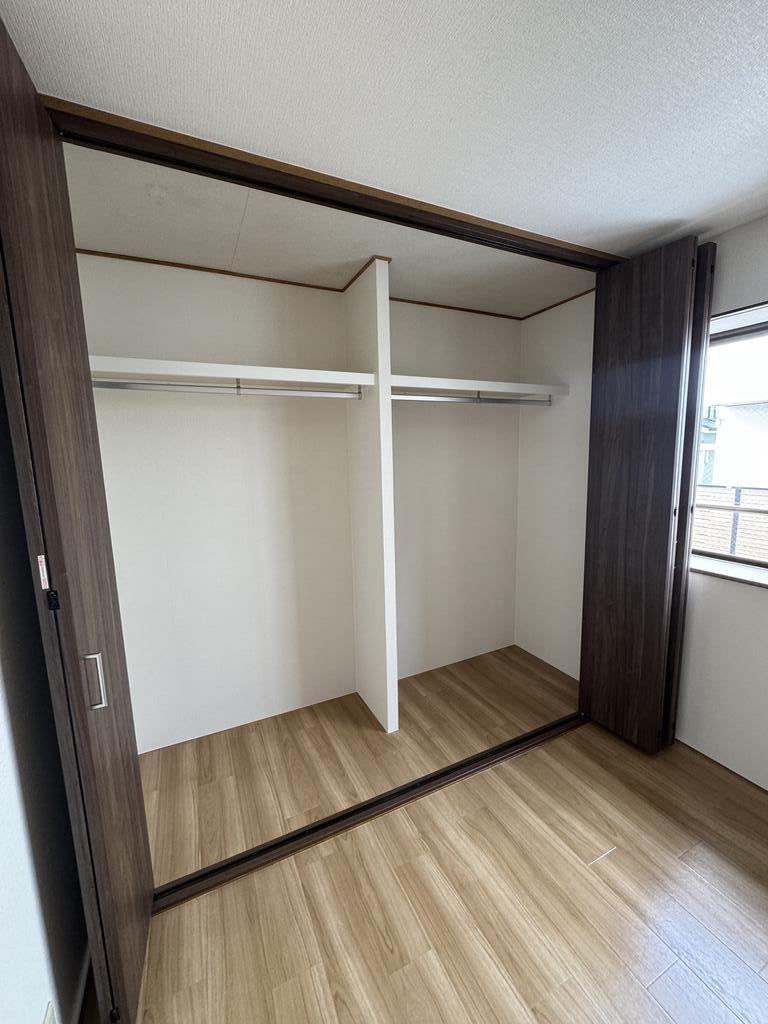 収納　大型クローゼット完備