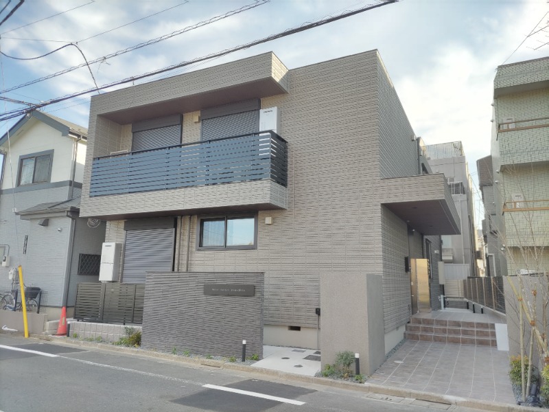 建物外観　完成が楽しみですね