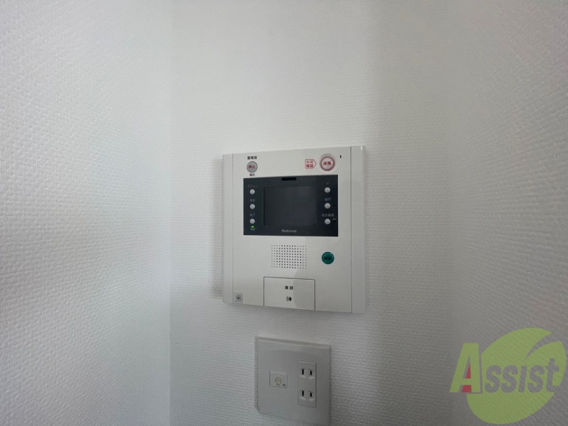 セキュリティ　モニター付きインターホンでセキュリティも安心です！