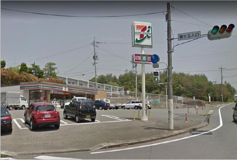 コンビニ　セブンイレブン宇部西が丘店（コンビニ）まで2600m