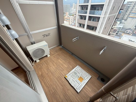 バルコニー　※別部屋の写真です