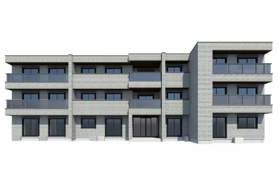 建物外観　完成予想図