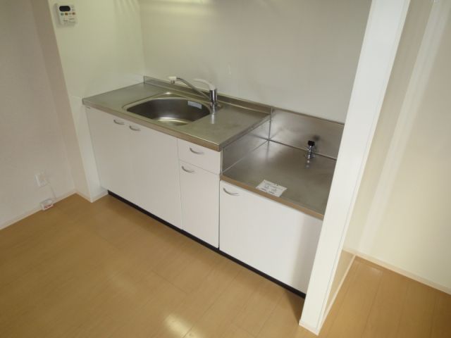 キッチン　ガスコンロ設置可能！