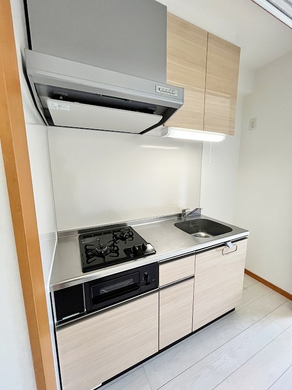 キッチン　★システムキッチングリル付き/2口コンロ★