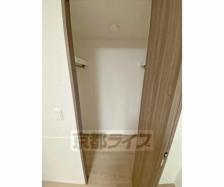 収納　ウォークインクローゼットです。