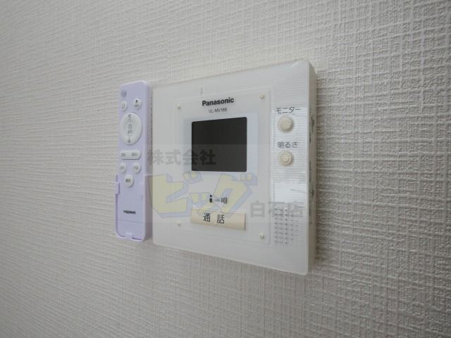 セキュリティ　モニター付きインターホン完備しています♪