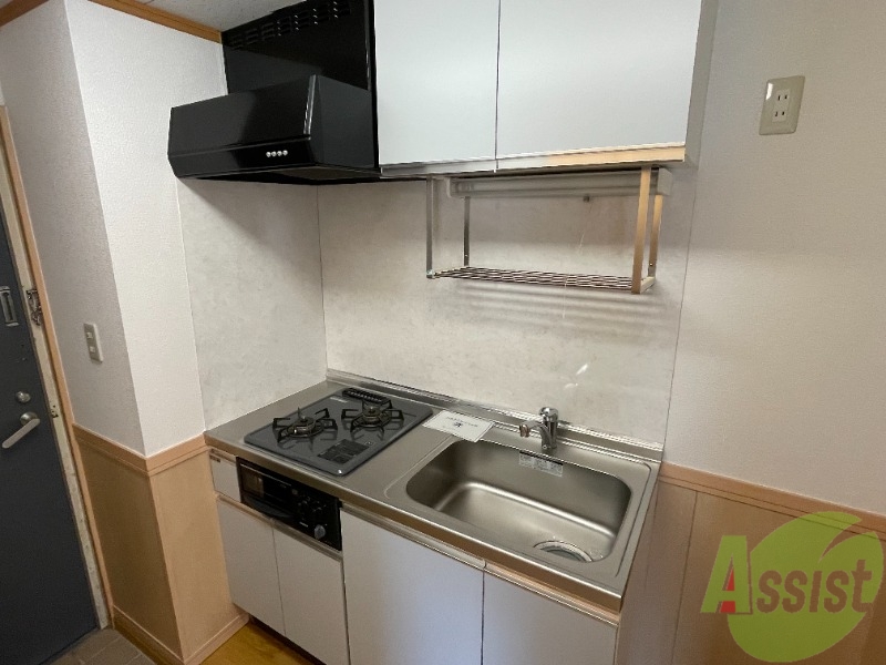 キッチン　キッチンも広々で、ストレス無くお料理できますね