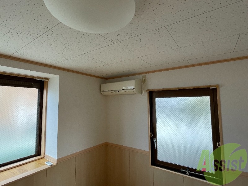 その他設備　これで暑い夏も寒い冬も大丈夫ですね