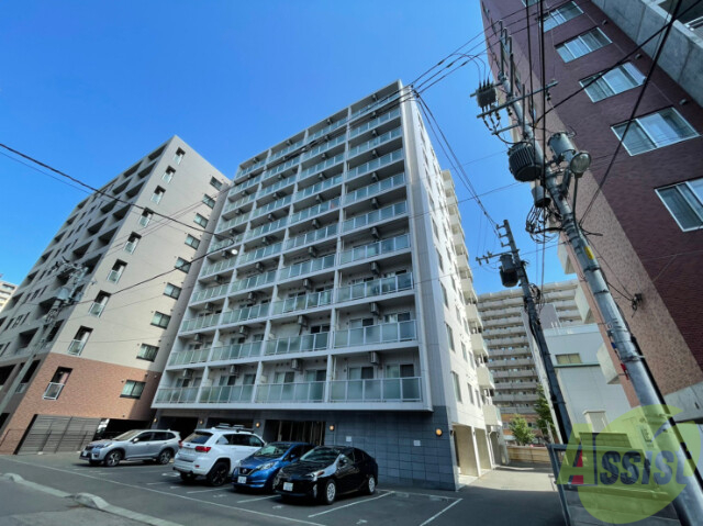 建物外観　札幌市中央区北３条東「コンフォリア北３条」