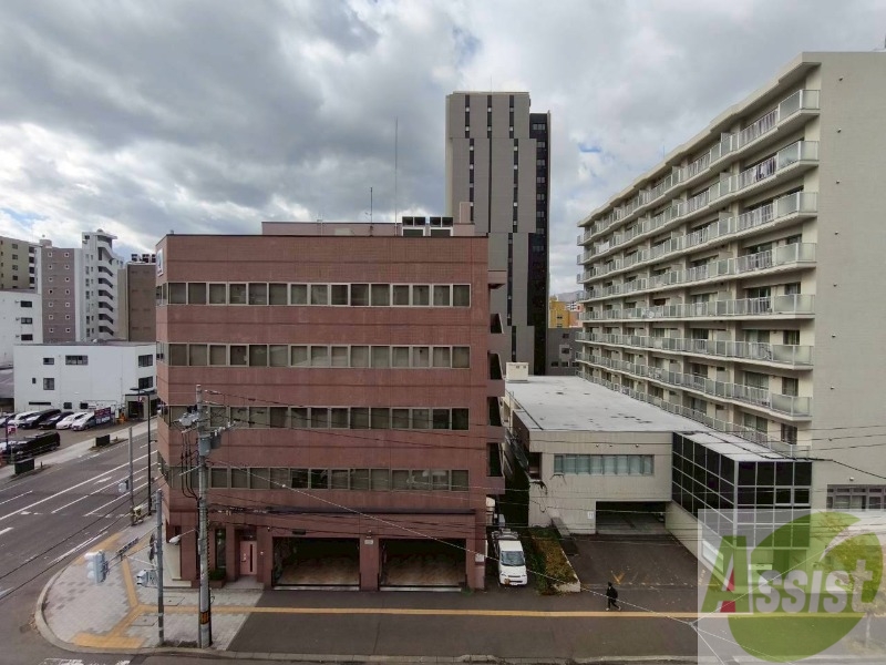 眺望　眺望です。建物はありますが風通しは良さそうです。