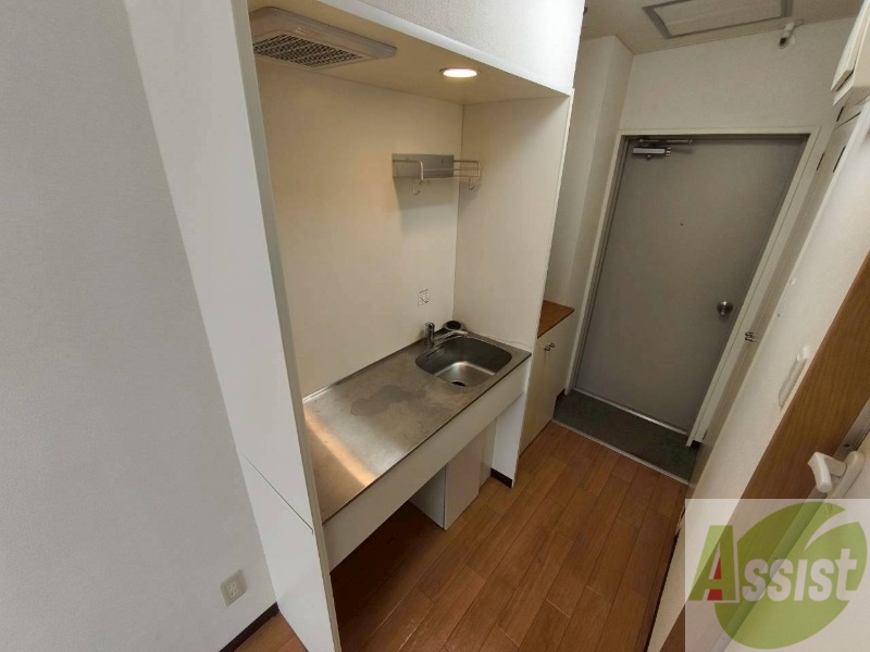 キッチン　清潔感がありお洒落なキッチンになっていました！