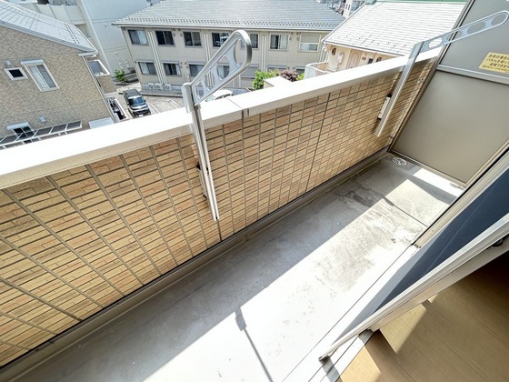 バルコニー　※別部屋の写真です