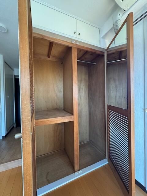 収納　クローゼットです