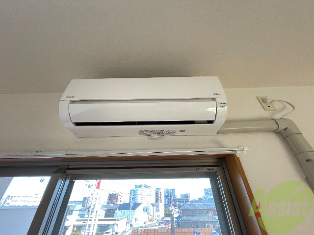 その他設備　エアコンが設置されているので、入居日から利用できます。