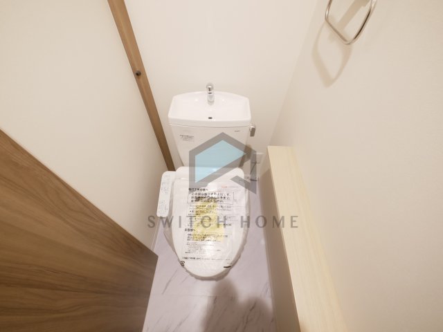 トイレ　温水洗浄便座付きトイレです！