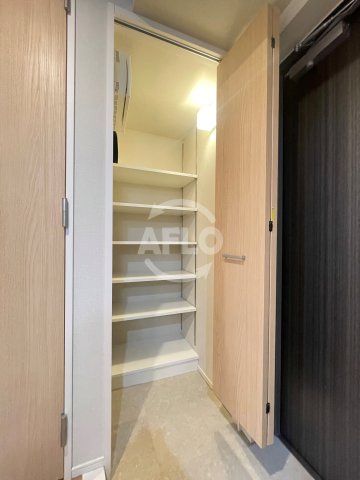 収納　グランセジュール大国町　シューズボックス