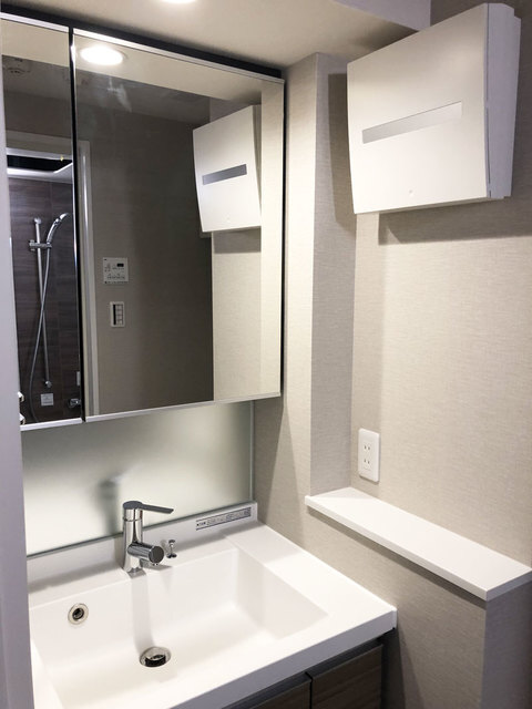 洗面設備　※写真は同タイプ住戸です。