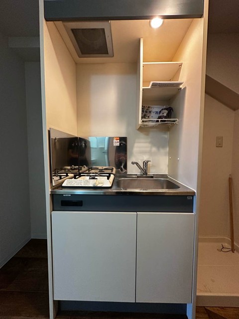 キッチン　※参考写真※1口ガスコンロ付きのキッチンです！場所を取るお鍋