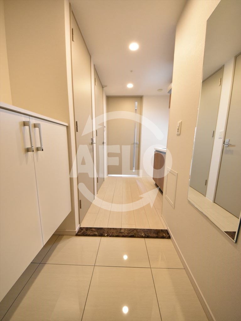 玄関　レジュールアッシュ桜宮リバーコート　玄関