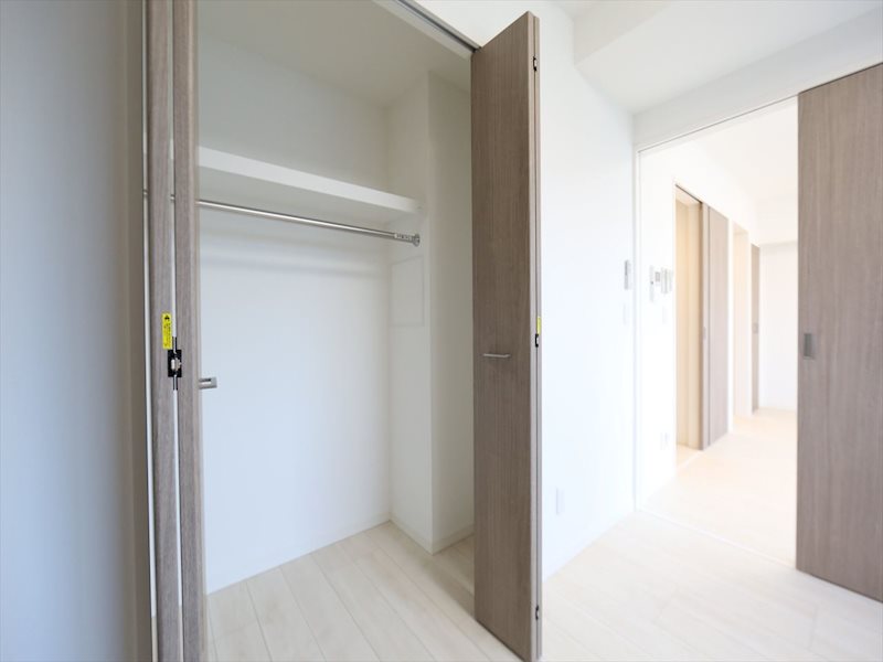 収納　クローゼット　収納充実してます