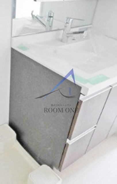 洗面設備　洗面台です。