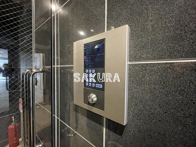 セキュリティ　女性の方でも安心のモニター付きオートロック♪