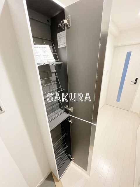 玄関　大容量のシューズボックス♪