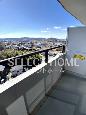 バルコニー　落ち着いた時間を過ごせるバルコニーです