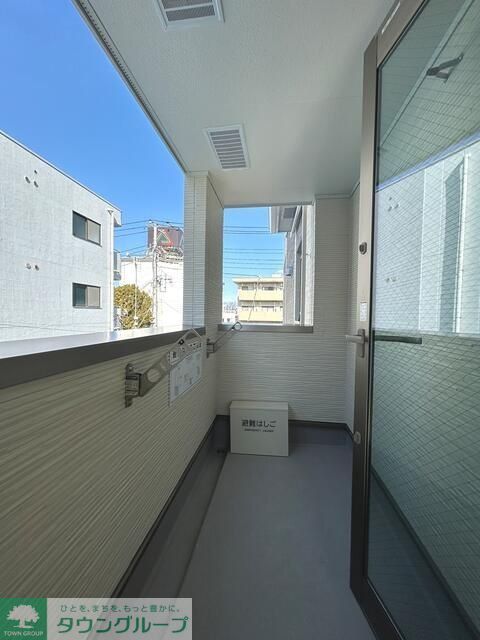 バルコニー　※３０２号室設備施工例　現況優先