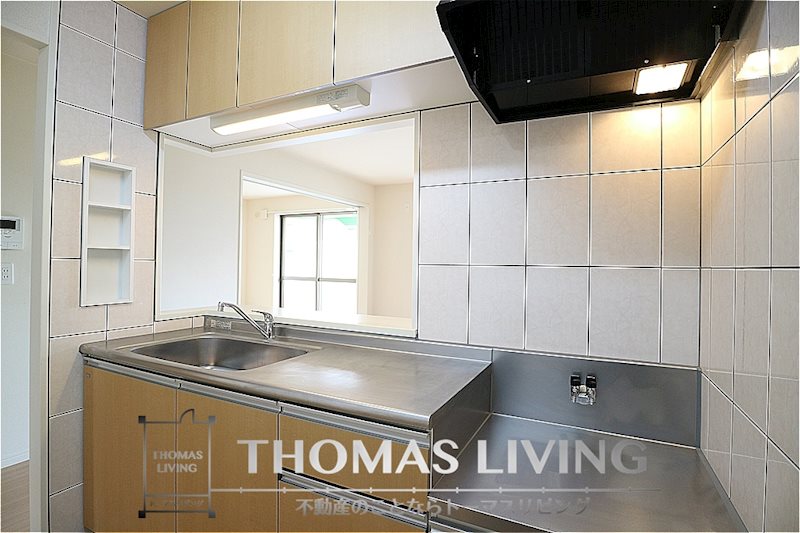 キッチン　コンロ設置可。お好きなコンロを設置下さい。