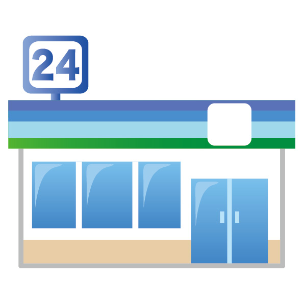 コンビニ　ローソン 徳島田宮街道店（コンビニ）まで884m