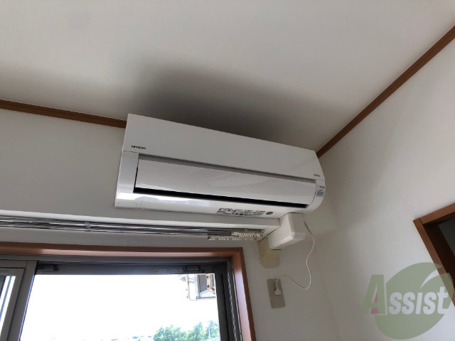 その他設備　エアコンが設置されているので、入居日から利用できます。