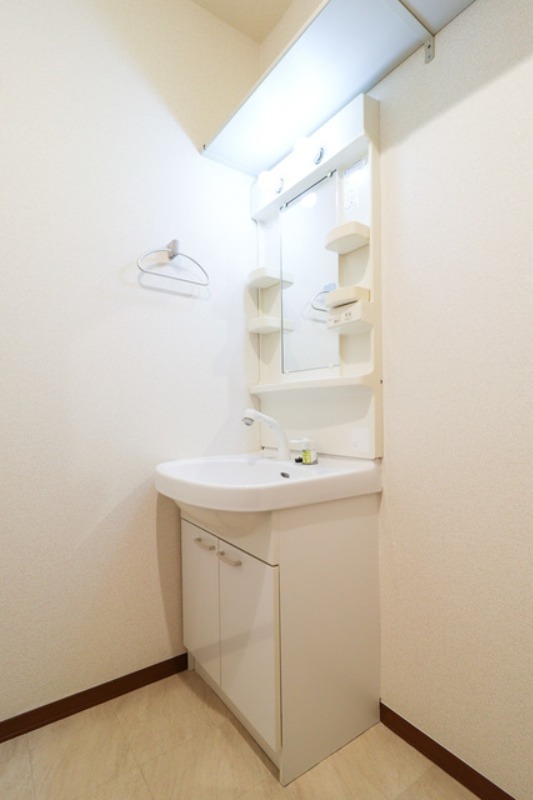 洗面設備　図面と現状に相違がある場合には現状を優先