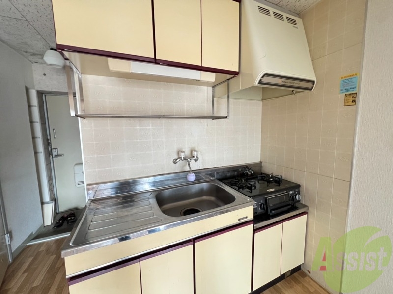 キッチン　キッチンは使いやすいサイズ感になっています。