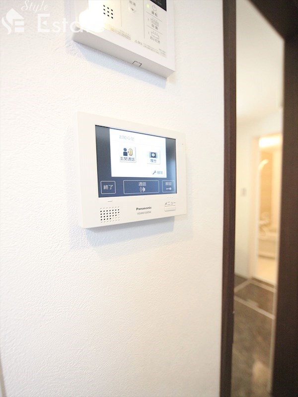 セキュリティ　モニター付インターホン　セキュリティ