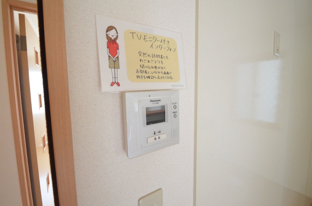 セキュリティ　カメラ付インターホン
