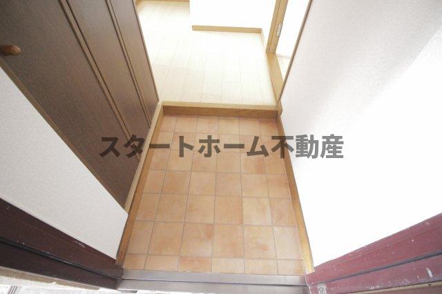 玄関　明るい玄関です