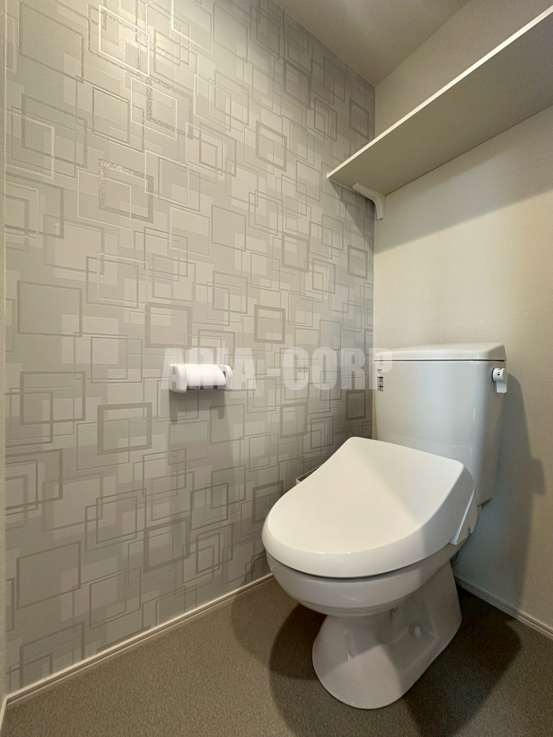 トイレ　ウォシュレット対応のWCです。