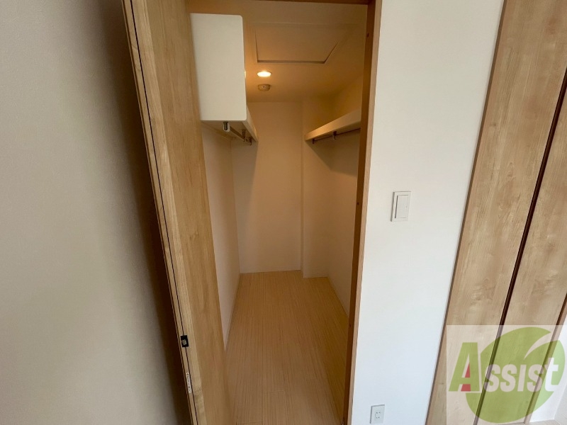 収納　嬉しいウォークインクローゼット仕様です！！