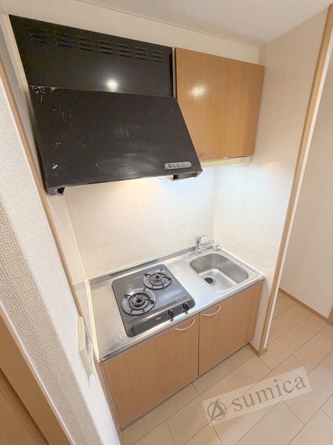 キッチン　２口システムキッチンでお料理楽しく♪♪