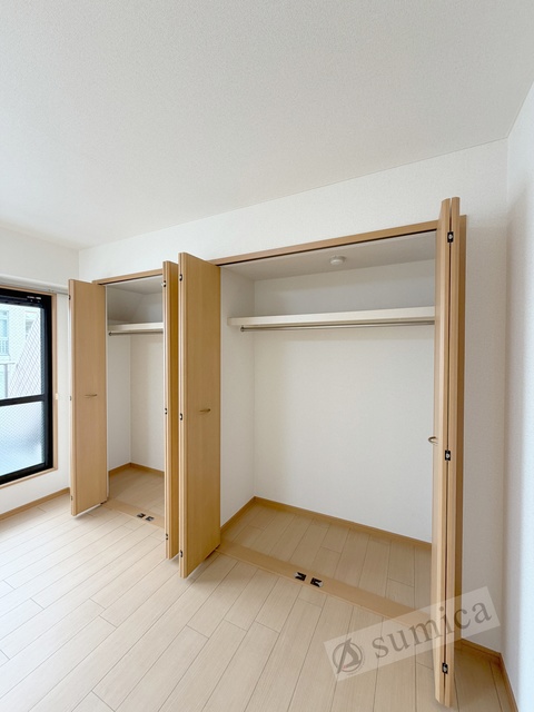 収納　たっぷりと収納できるクローゼット♪♪