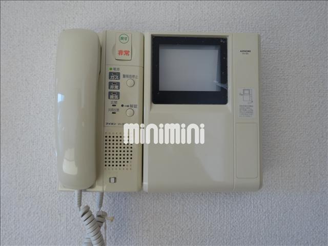 セキュリティ　モニター付きインターフォンです。